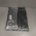 OYEFLY 2 Pcs Metal Abstract Wall Art,Modern Geometric Decor (Black, style 1)