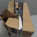 Table Lamp for Living Room Bedroom, 23.5" Table Lamps Set of 2 with USB C+A Ports, Bedside Lamps for Nightstand with Linen Lamp Shades, 2 Dimmable LED Bulbs Included, Brown