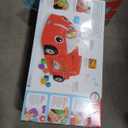 Fisher-Price Baby Toy Laugh & Learn Crawl Around Car Red Activity Center with Educational Music & Lights for Infants Ages 6+ Months
