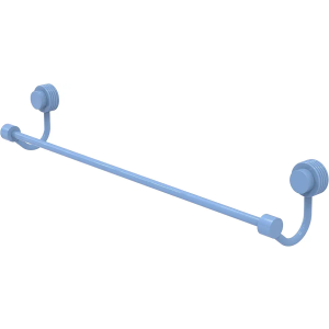 Allied Brass 421G/24-FTB Venus Collection 24 Inch Towel Bar with Grooved Accent, Flat Troll Blue