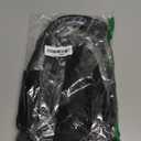 gdbis Clear Sling Bag, Stadium Approved PVC Crossbody Backpack, Clear Casual Chest Daypack for Hiking, Stadium or Concerts (Black)