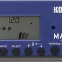 Korg MA-2 Digital Metronome for Orchestral Instruments w/ Large Display and 400 Hours Battery Life - Blue/Black