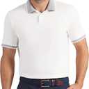 PUMA Men's Modalon Crafted Golf Polo (White, M)