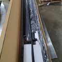 ZINUS Queen Quick Lock Bunkie Board, Box Spring & Bed Slat Replacement, Metal Frame with Steel Slats, Easy Assembly (Black)