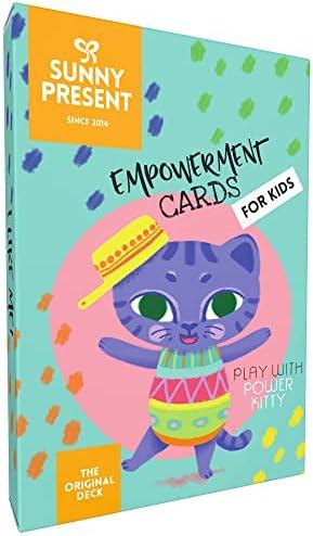 Empowerment Cards for Kids – 45 Action Packed and Fun Exercises, Set of 2