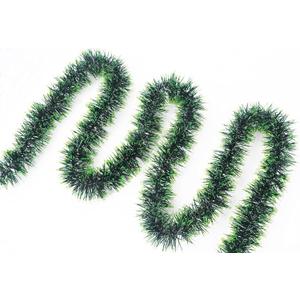 YYCRAFT Commercial Length Thick Foil Tinsel Garland 2 Inch Holiday Deocration(15 Yards,Dark Green) YYCRAFT Commercial Length Thick Foil Tinsel Garland 2 Inch Holiday Deocration(15 Yards,Dark Green)