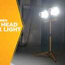 Woods Two 500 Watt Portable Halogen Work Light L-13