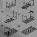 Garvee 60x24 Inches NSF Stainless Steel Table, Foldable Commercial Metal Prep & Work Table with Adjustable Undershelf, for Outdoor, Restaurants, Hotels, Workshops, Kitchens, Garages