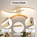 31.5 inch Modern Bathroom Vanity Light Gold Lights Fixtures Dimmable 5CCT Led Bathroom Light Fixture Over Mirror Modern Wall lamp for Cabinet Hallway