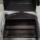 upcessory Wooden Cologne Organizer for Men Enhanced 4 Tier Cologne Stand Shelf Perfume Organizer with Velvet Lined Drawer & Hidden Storage Perfume Display Holder for Dresser Nice Gift (Stylish Brown)