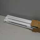 LazBlinds No Drill Zebra Blinds for Windows 29.5" W x 64" H, White