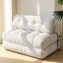 MAXYOYO Folding Sofa Bed, Convertible Chair Bed with Pillow, Full