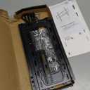 UL Listed Fixed TV Wall Mount for 37-86 Inch Screens, Low Profile TV Mount Fits 16", 18", 24" Studs, Wall Mount Bracket with Quick Release Lock, Max VESA 600x400mm, Holds up to 132 lbs by USX STAR