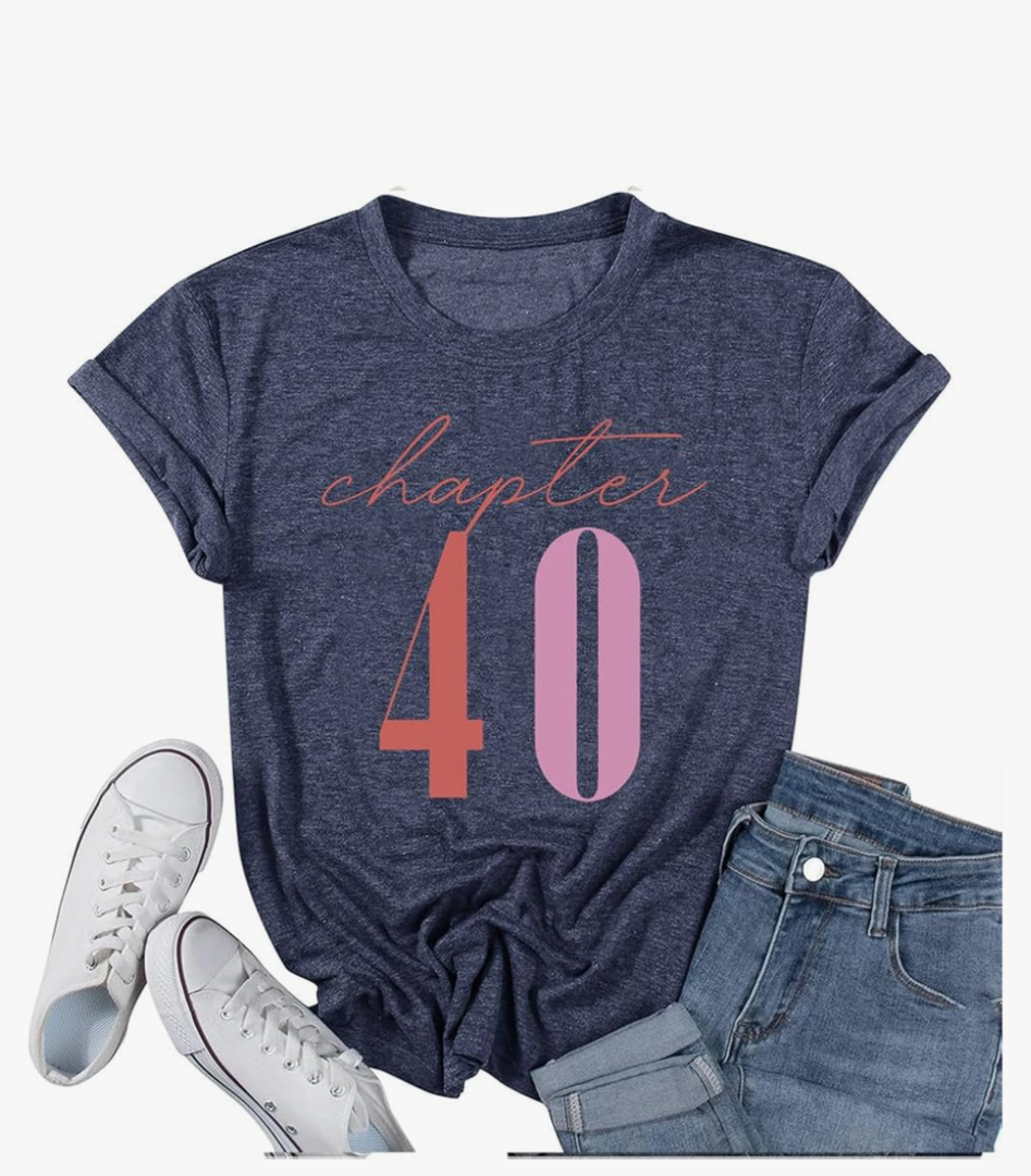 Chapter 40 Print T-Shirt Design for Men and Women Casual Shirt L