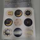 Tinlade 24 Pcs Eid Mubarak Party Favor Bags with Stickers 4 Styles Goodie Candy Paper Ramadan Treat Bags Party Favor Muslim Ramadan Gift for Eid Supplies Decoration