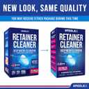 Breelex Denture Cleaning Tablets - 120 Count, Pack of 1-4-Month Supply & Denture Care - All-Purpose Retainer Cleaner Tablets - Gentle Formula for Mouth Guard Cleaner