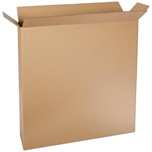 BOX USA Side Loading Shipping Boxes Large 30"L x 5"W x 30"H 10-Pack - Corrugated Cardboard Box for Moving, Mailing, Packing, Packaging and Storage