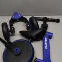 Elantrip 5 in 1 Balance Bike for 1 to 3 Years Old Kids,Toddler Tricycle Kids Trikes Tricycle, Best Toys for Boy & Girl, Balance Training,Adjustable Seat and Removable Pedal (Tricycle, Blue)