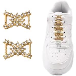 Luxury Rhinestone Shoe jewelry  Colorful Diamond Metal Shoe Accessories, Fashion Buckle Decoration