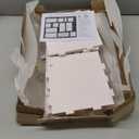 Narrow Bathroom Storage Cabinet, 4-Tier Slim Bathroom Organizers with Door and Open Shelf for Toilet Bathroom Small Spaces (7.9" D x 7.9" W x 31.5" H)