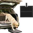 Pet Hitch Step for 2 Inch Trailer Receiver | Dog Hitch Step Help Dogs Get in & Out of Car SUV, Hitch Step for Dog Supports 200lbs, Portable Lightweight with Anti-Slip Pad
