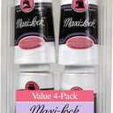 American & Efird GGM-520 Maxi Lock All Purpose Value Pack Thread Spool, 4, White