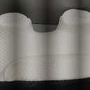 SAHEYER Side Sleeper Pillow with Arm Holes, 2 in 1 Shoulder Relief System for Rotator Cuff Pain, Memory Foam Pillow for Adults with 3 Arm Place Hole - for Side, Back and Stomach, Black