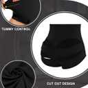 Cut Out Yoga Shorts Booty Butt Lifting Scrunch Shorts High Waisted Workout Gym Active Hot Pants (Black, S)
