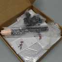 Hair Dryer Stand Holder, Hands Free Hair Dryer Stand with 360 Degree Rotating, Height Adjustable Countertop Blow Dryer Holder, Drubale Dryer Stand Works for 99% Blow Dryer