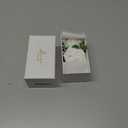 Ling's moment Pocket Boutonniere Single, Boutonniere for Men Groom for Wedding, Prom, Homecoming, Anniversary, Graduation, etc.White Ranunculus Ivory, 6" W x 5" H