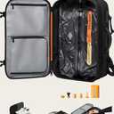 IKYWT Vacuum Seal Backpack Travel with Ultra-Power Pump, 80L Expandable Travel Backpack with Vacuum System w/TSA Lock