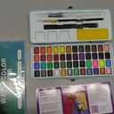 ARTISTRO Watercolor Paint Set, 48 Vivid Colors in Portable Box, Palette set, Inc