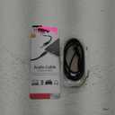 GE 33544 3.5mm Auxiliary Audio Cable, 3ft