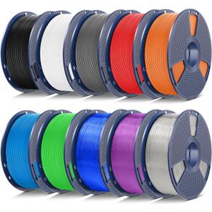 SUNLU TPU Filament 1.75mm,(10kg,10 Packs,95a TPU)