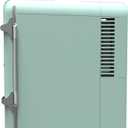 Frigidaire EFMIS171 Retro Mini Portable Personal Fridge - Ideal for Home, Office or Dorm - Includes Carrying Handle, AC/DC Wall/Car Charger (Green)