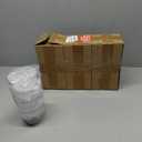 12 Pack Glass Ice Cream Cups,Glass Dessert Bowls,7oz Mixed Drinks Cups for Drinks,Dessert,Nuts,Fruit, Pudding,Snack,Cocktail Party (12)