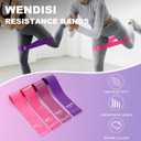 Pilates Ring Fitness Circles Set, High Resistance Yoga Ring Pilates Equipment Set for Women Includes Pilates Ring, 9 Inch Small Exercise Ball, 5 Resistance Bands at Home Pilates Workout Set (purple)