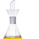 HAIZEEN 9 oz/250 ml Glass All-Purpose Cruet, Glass Oil Decanter and Cruet for Kitchen and BBQ oil dispenser bottle for kitchen Cooking Oil Dispenser Oil Bottle (8.5 Ounces)
