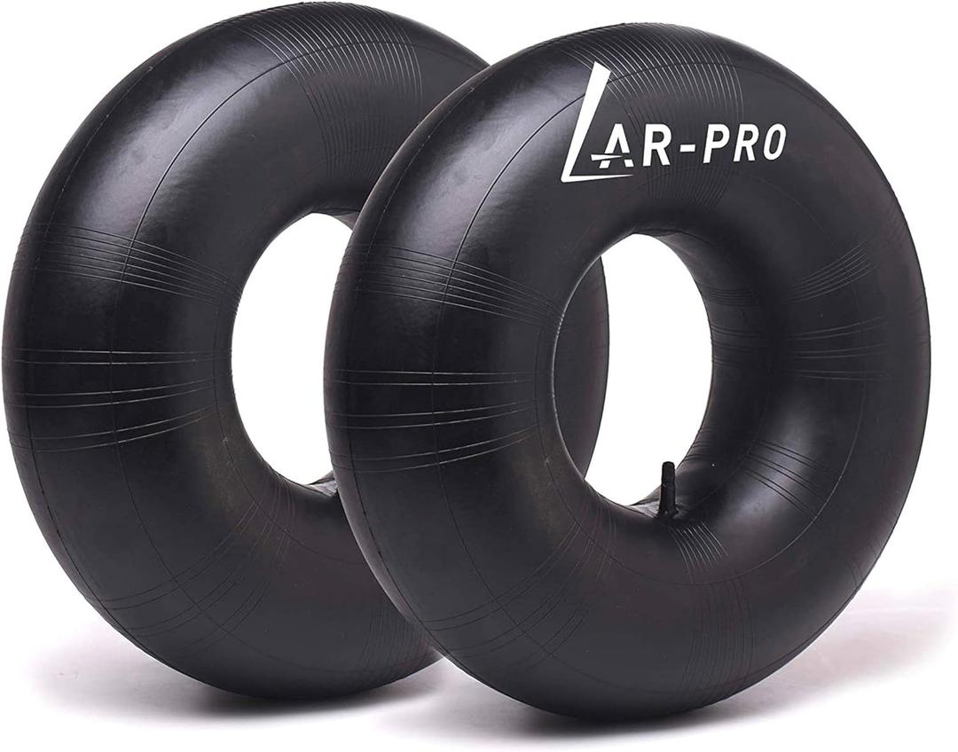 AR-PRO 13 x 4.00-6'' [4.10/3.50-6''] Heavy Duty Replacement Inner Tube with TR-13 Straight Valve Stem (2-Pack) - for Wheelbarrows, Mowers, Hand Trucks and More