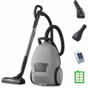 Electrolux Ultimate800 Bagged Canister Vacuum with LED Lights, HEPA Filtration, 21 Foot Cord, 3 in 1 Attachment Nozzle and 4 Position Storage Options
