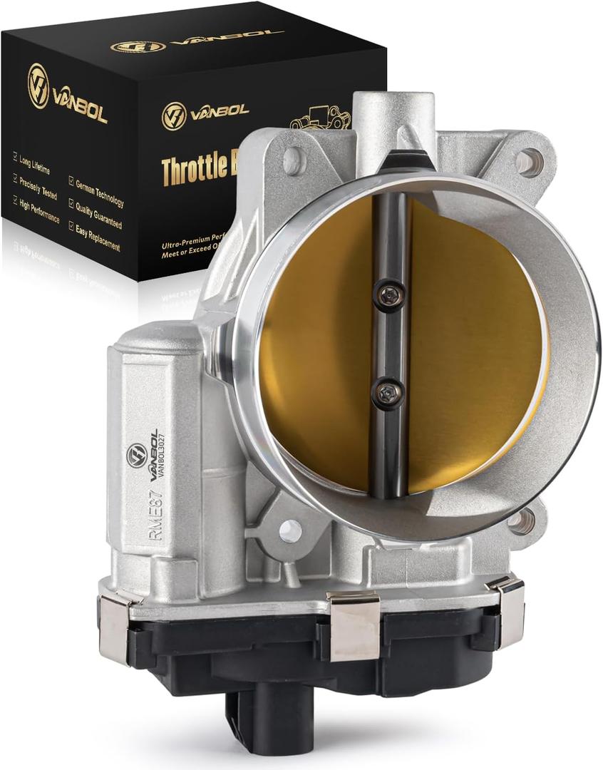 Throttle Body 12679524 Compatible with 2006-2008 Chevy Silverado Suburban Express Avalanche Tahoe Trailblazer GMC Sierra Yukon Envoy Savana Cadillac Escalade 4.8L 5.3L 6.0L 6.2L 12580760