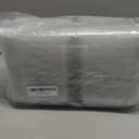 100 Pcs Clear Hinged Plastic Containers with Lids,Individual Cake Slice Containers,Square Plastic Food Container,Disposable Clamshell Take Out Containers for Cakes,Cookies,Pasta,Sandwiches,Salad