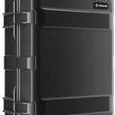 Pelican ATX Luggage Hard Case Luggage with Wheels - Waterproof Hardshell - Medium Size (25 Inch) Check-In Suitcase (Black)
