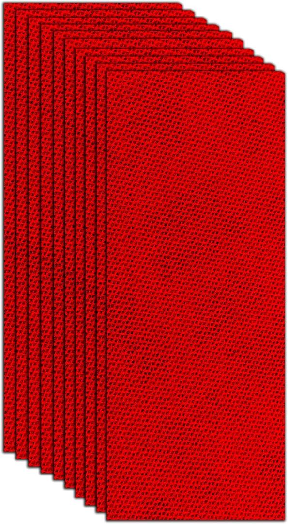 Diablo SandNet Reusable Sanding Sheets for Detail Sanding of Wood, Metal and Plastics - 2-3/4" x 5", 80/120/220 Grit, Assorted, Ceramic Blend, 10-Pack - DND234ASTS10N
