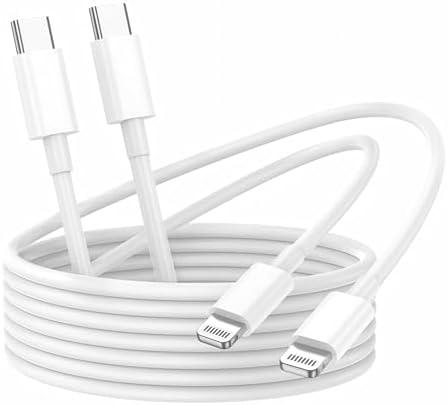 2Pack USB C to Lightning Charging Cable 3ft for iPhone 14 Fast Charger Cable, USB Type C to Lightning Power Cord for iPhone 13/12/11 Pro/X/Xs Max/XR/8 Plus/7/6/5/SE, for iPad,Charger Wire 3 Foot