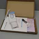 Keyboard Case for Samsung Galaxy Tab S10 FE/S10 Lite/S9 FE 10.9 2025/Galaxy Tab S9 11 Inch 2023, Mouse and Detachable Bluetooth Backlit Keyboard, Folio Cover with Pen Holder (Pink Marble)