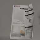 6 Pack Clear Acrylic Shelf Dividers for Closet Organization, Purse Organizers for Closet, Clothing Dividers, Handbag Organizers for Shelves in Bedroom and Office