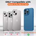 SUPFINE Designed for iPhone 14 Pro Max Case,Premium Liquid Silicone with [Soft Anti-Scratch Microfiber Lining][Upgraded Camera Protection] Slim Shockproof Phone Case for Men Women Girls,Deep Blue