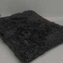 Area Rugs for Bedroom Living Room: 4x6 Grey Fuzzy Shag Shaggy Rug - Soft Plush Furry Bedside Dorm Throw Rug - Indoor Floor Carpet for Kids Girls Boys Home,Dark Gray