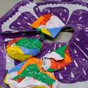 8 Pack Inflatable Pool Floats Kids, 4 Pcs Fruit Swim Tubes Rings and 4 Pcs Beach Balls, Pool Floaties Summer Hawaiian Beach Toys Swimming Luau Party Floats for Kids Adults Water Fun